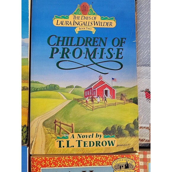 Lot The Days of Laura Ingalls Wilder 1-3 & 6 TL Tedrow Missouri Homestead & more - Picture 6 of 14